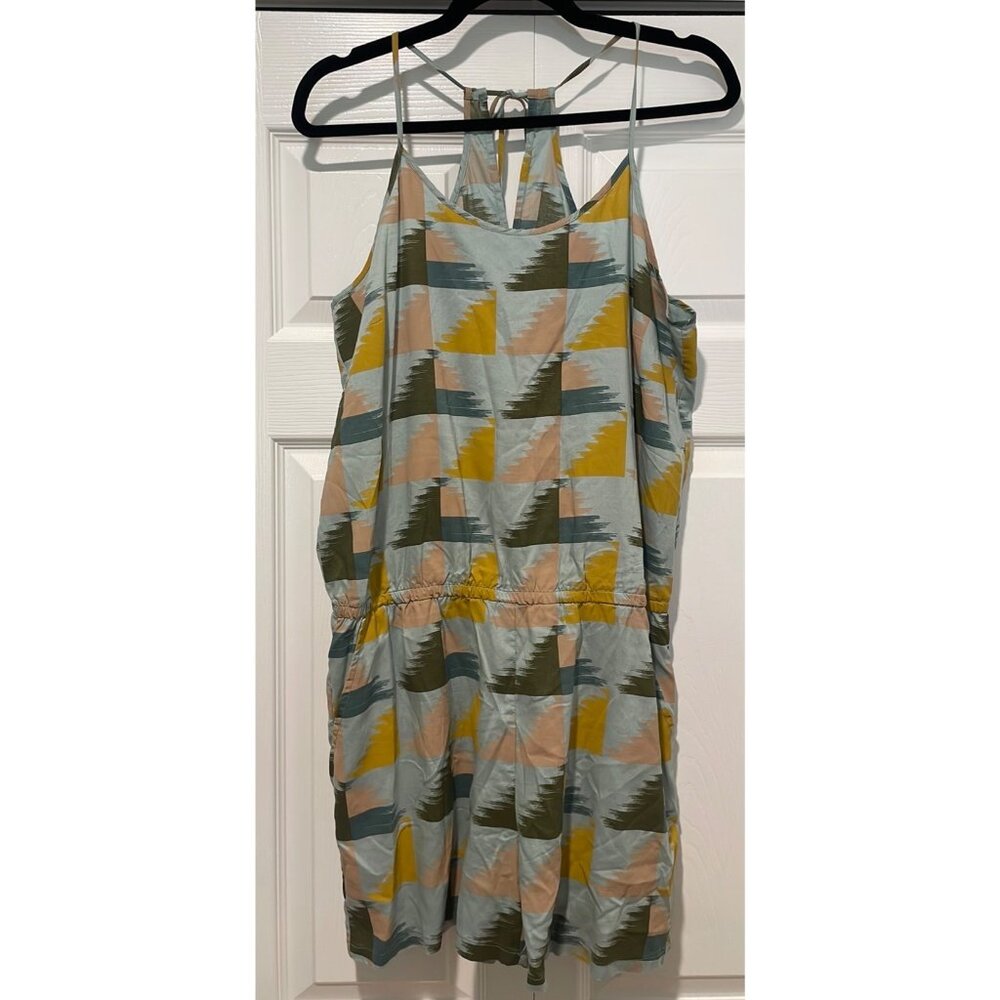 Prana Multicolor Geometric Jumpsuit
